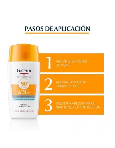 EUCERIN HIDROPROTECT FPS 50+ FLUIDO...