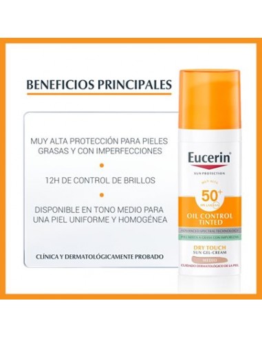 EUCERIN SUN PROTECTION SPF 50+ OIL...