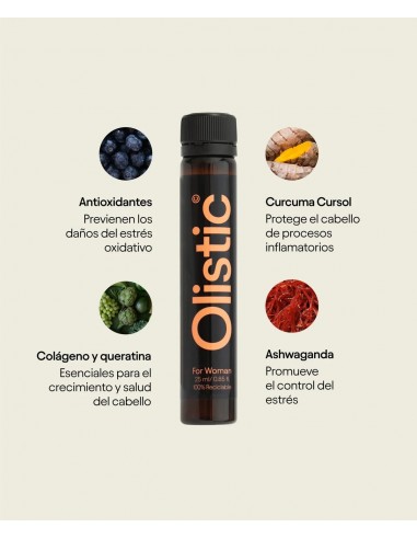 OLISTIC PARA MUJER 25 ML 28 FRASCOS...