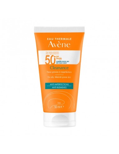 AVENE CLEANANCE SOLAR SPF 50 MUY ALTA...