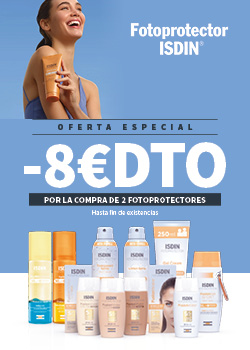 ISIDIN SOLARES -8 € DTO POR CADA 2 UNIDADES